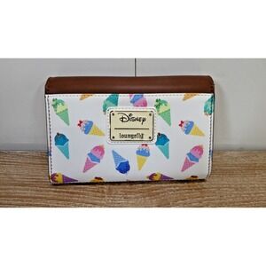 Loungefly Disney Princess Ice Cream Flap Wallet - Mint Condition